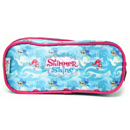 Estojo Duas Divisórias Shimmer & Shine Xeryus