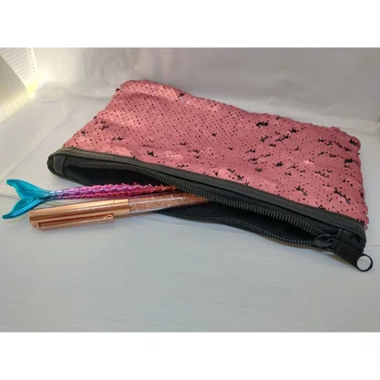 Estojo Necessaire Lantejoula DAC
