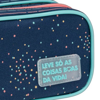 Estojo Triplo Grande Académie Poa Tilibra