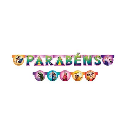 Faixa Parabéns Encanto 1,12 Cm Regina