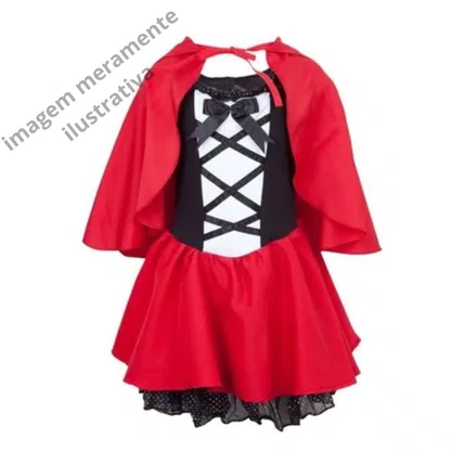 Fantasia Chapeuzinho Vermelho N° 12 Ref 2033 Folia