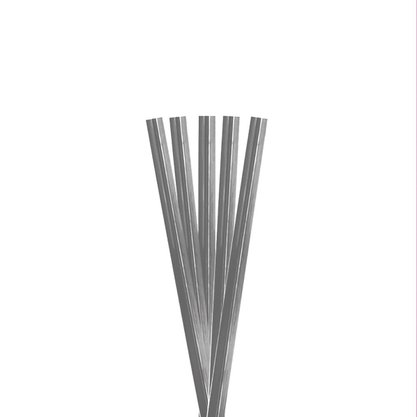 Fecho Prático Metalizado 100 Unidades Prata 30cm Cromus