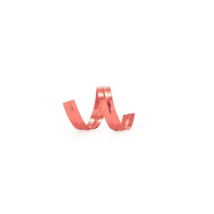 Fecho Prático Metalizado 100 Unidades Rose Gold 11cm Cromus