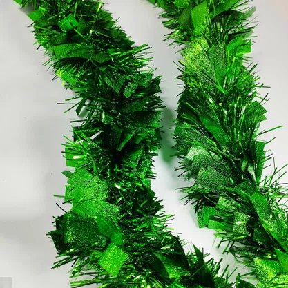 Festão Metaloide Verde 10cm C/ 2m Ref Jlt-11-5vd Riomaster