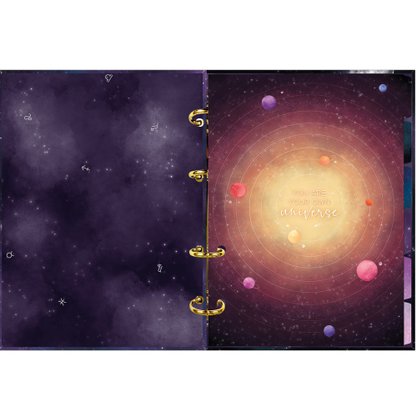 Fichário Argolado Colegial Magic Universo Tilibra