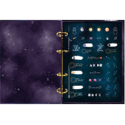 Fichário Argolado Colegial Magic Universo Tilibra