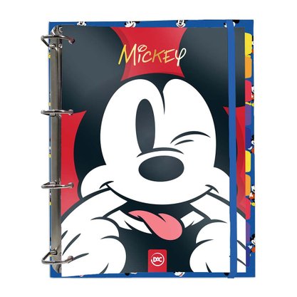 Fichário Argolado Univ 144fls Mickey DAC
