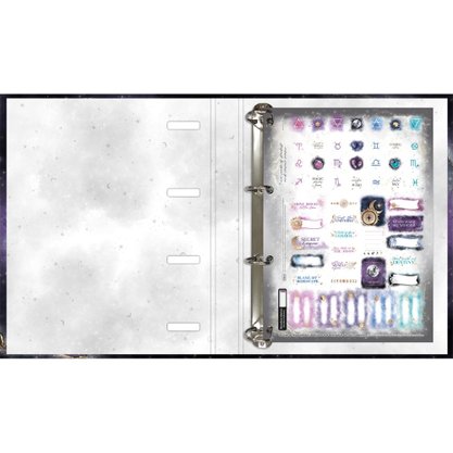 Fichário Argolado Universitário Roxo Magic Universo Tilibra