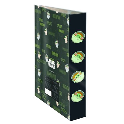 Fichário Argolado Universitário Star Wars Baby Yoda DAC