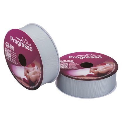 Fita de Gorgurão 38mm Prata Cor 084 C/ 40mt Progresso