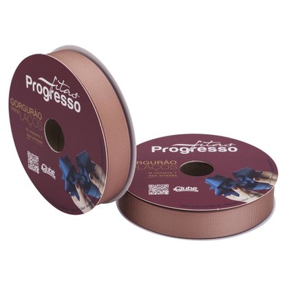 Fita Gorgurão Laço 22mm Rosa Velho Cor 1143 Phfit Rolo 40 Metros