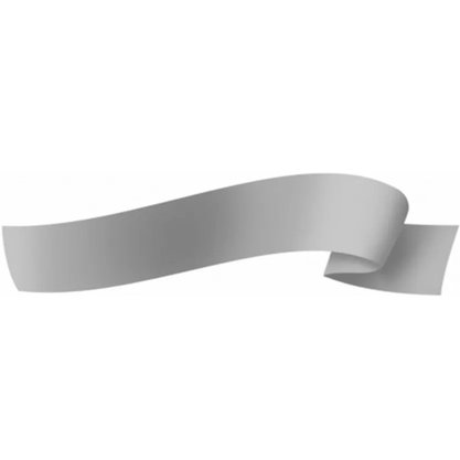 Fita Plastica Presente Prata 16x50mt