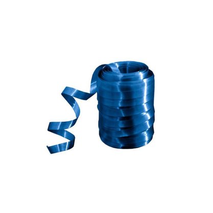 Fitilho de Presente Plástico Azul Escuro com 50m Aquarela