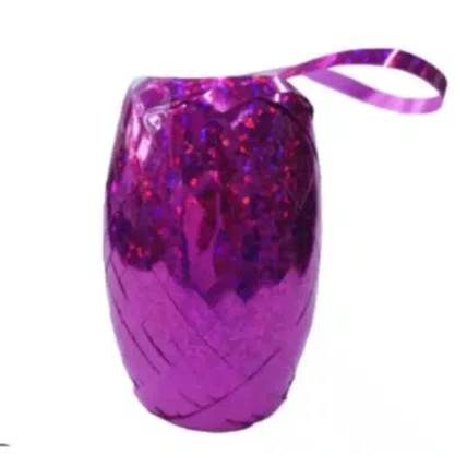 Fitilho Plástico Metalizado Roxo C/ 20m Silverplastic