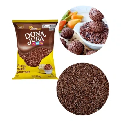 Flocos de Chocolate Gourmet Macio ao Leite Decora 500?g