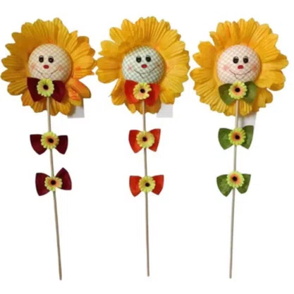 Flor Girassol Grande na Vareta 40 x 22 x 61 cm – Ref. HS0043