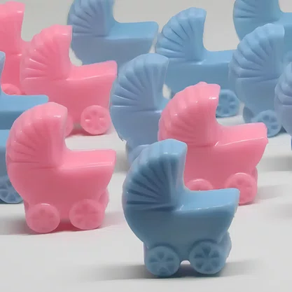 Forma Acetato Bombom Carrinho de Bebê Cód.1080 BWB
