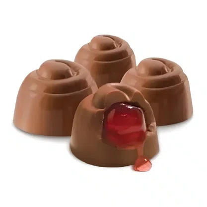 Forma Acetato Bombom Cereja Caracol Cód.132 BWB