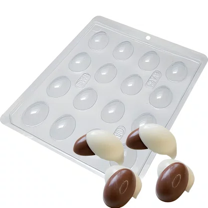 Forma Acetato Ovo Liso 10 g Cód.273 BWB