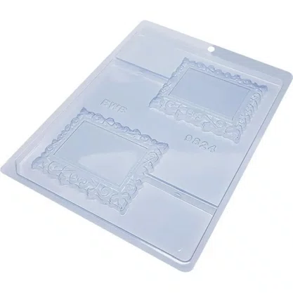 Forma Acetato Pirulito Borda Moldura Cód.9824 BWB