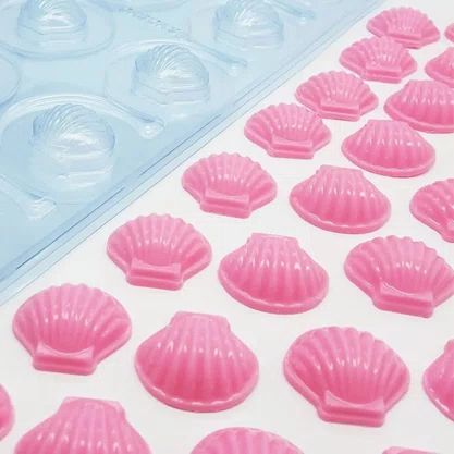 Forma Acetato Silicone Concha Shell Cód.253 BWB