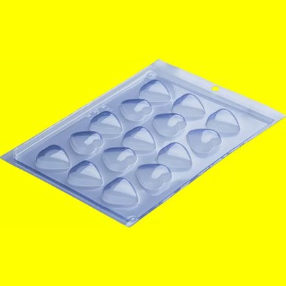 Forma Acetato Bombom Coração Cód.525 Porto Formas