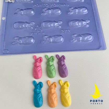 Forma Acetato Coelhinhos Cód.272 Porto Formas
