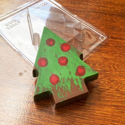 Forma Acetato Silicone Árvore de Natal Cód.10047 BWB