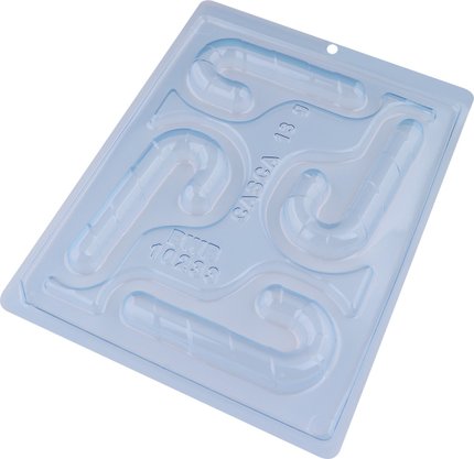 Forma Acetato Silicone Bengala de Natal Cód.10233 BWB