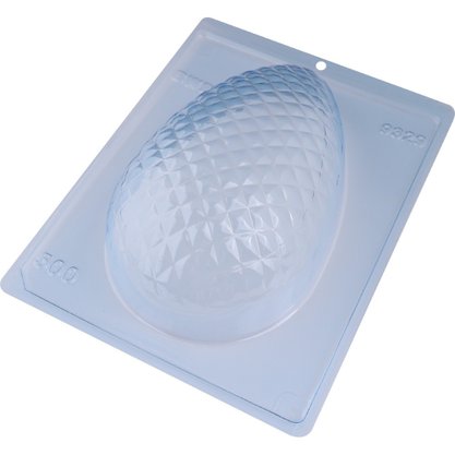 Forma Acetato Silicone Ovo Texturizado Matelassê Cód9329 BWB