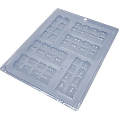 Forma de Acetato Mini Tablete Cód.10027 BWB