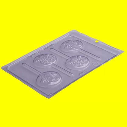 Forma Acetato Pirulito Flocos de Neve Cód.415 Porto Formas