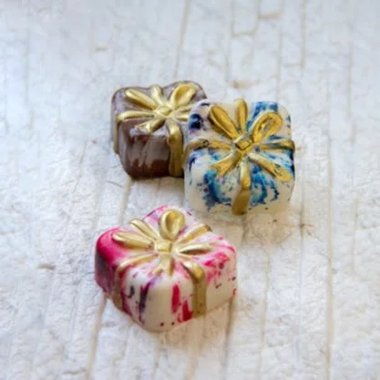 Forma de Acetato Silicone Pão de Mel com Laço 848 BWB