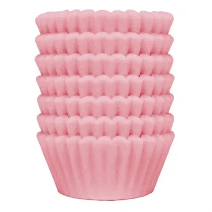 Forminha de Papel N.5 Rosa Claro Solta Fácil C/ 100un Ultrafest