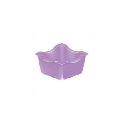Forminha Doce Plástica Lilás com 50 Unidades Kaixote
