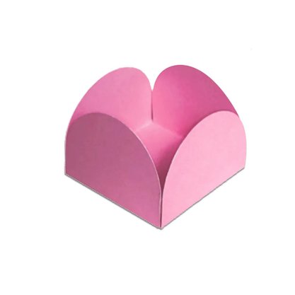 Forminha Doces Pequena Rosa C/ 50 Unidades Kaixote