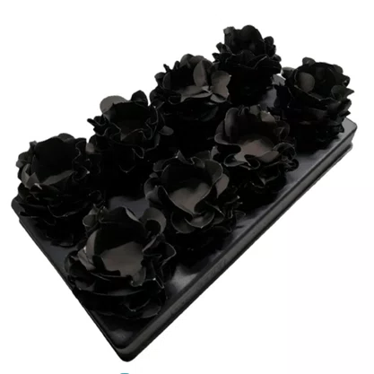 Forminha Doces Style Preto com 40 Unidades Ultrafest