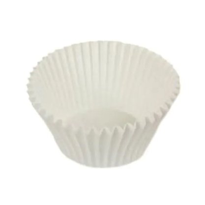 Forminha Forneavel Cup Cake Gde Branca C/ 57un Ultrafest