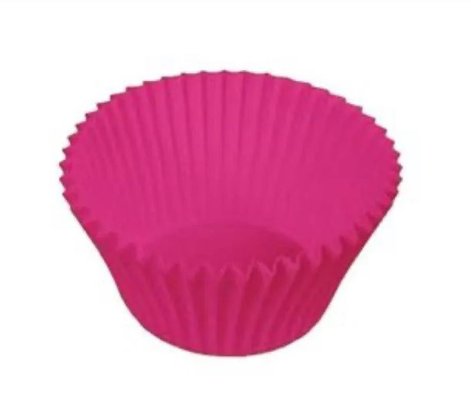 Forminha Forneavel Cup Cake Gde Pink C/ 57un Ultrafest