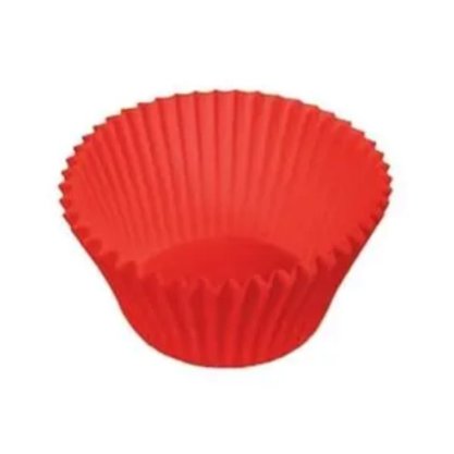 Forminha Forneavel Cup Cake Gde Vermelha 57un Ultrafest