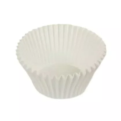 Forminha Forneável Cupcake Pequena Branca C/ 45un Ultrafest