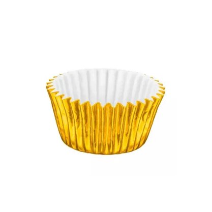 Forminha Papel N.4 Ouro C/ 100 Unidades Reiki