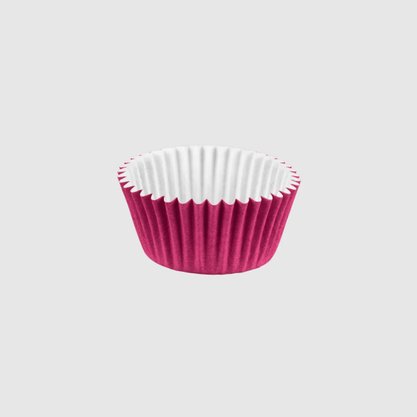 Forminha para Doces Nº6 100 Unidades Fucsia Regina
