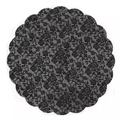 Fundo Tapetinho Nº7 Preto C/ 100un Cromus