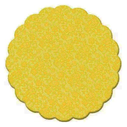 Fundo Tapetinho Nº9 Amarelo com 100 Unidades Cromus