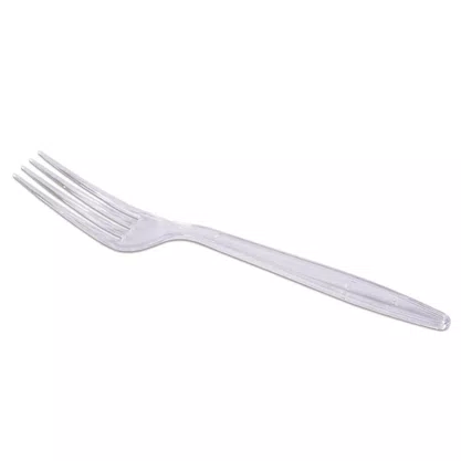 Garfo para Refeição Cristal C/50 Unidades Prafesta