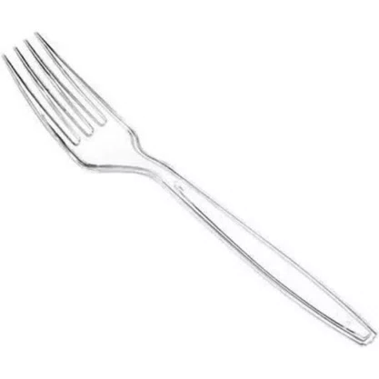 Garfo para Refeição Cristal C/50 Unidades Prafesta
