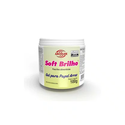 Geleia De Brilho Soft Brilho 100g Arcolor