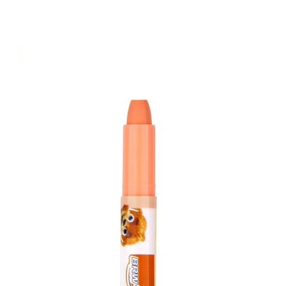 Giz de Cera Retrátil Aquarelável 12 Cores Pastel BRW