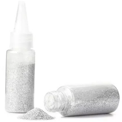 Glitter Nacarado 20g Silverplastic